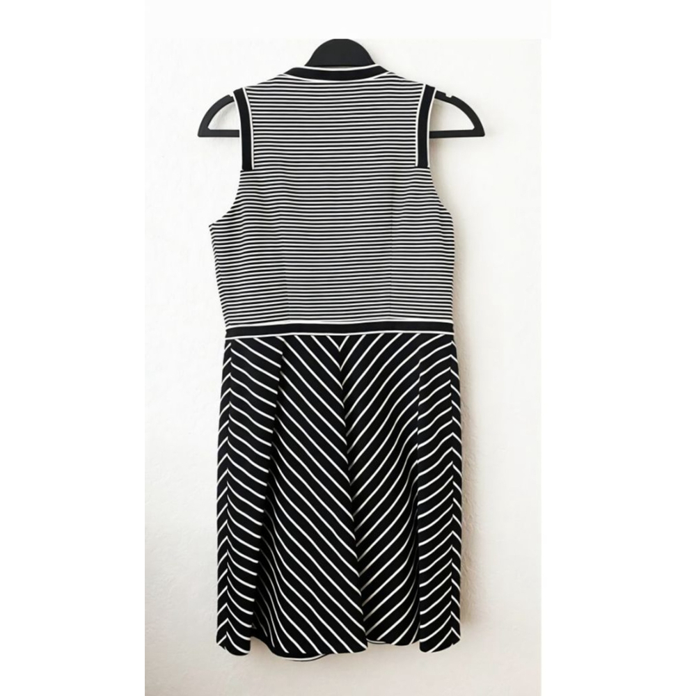 Women's Byron Lars Beauty Mark Striped Dress Size L - Picture 5 of 6